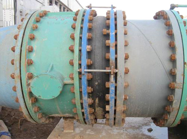 伸縮接頭使用現(xiàn)場(chǎng)案例